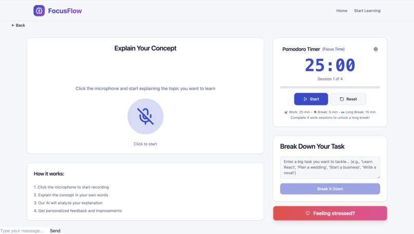 Focus Flow – screenshot 2