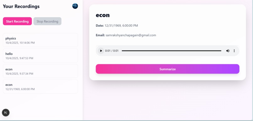 lecsum – screenshot 1