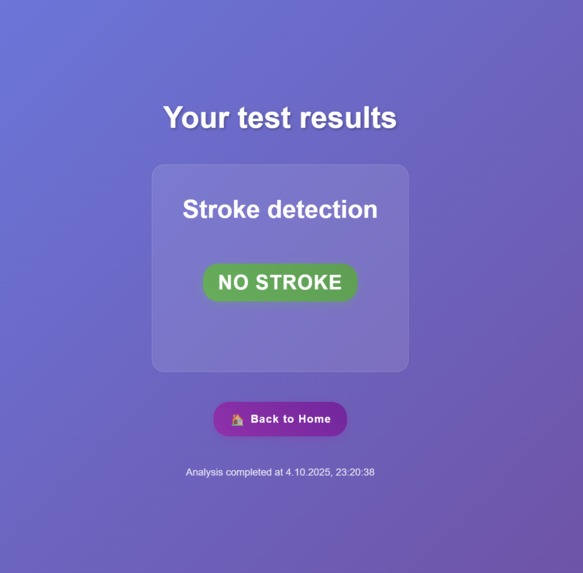 Stroke detector – screenshot 3