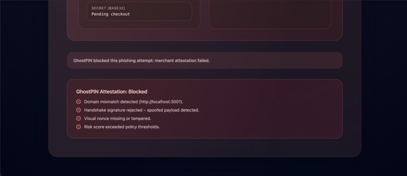 GhostPIN – screenshot 1