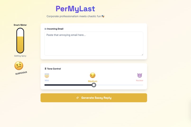 PerMyLast – screenshot 2