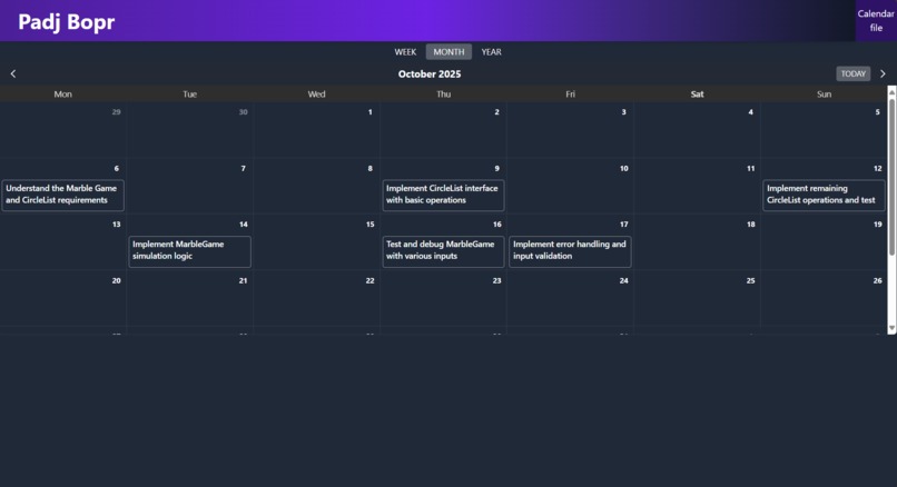 PADJ BOPR – screenshot 3
