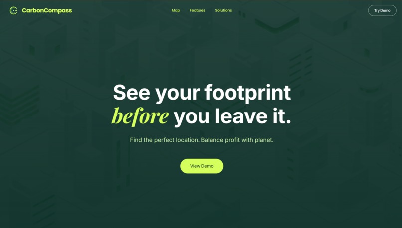 CarbonCompass – screenshot 1