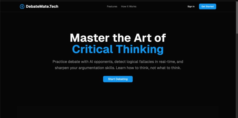 DebateMate – screenshot 1