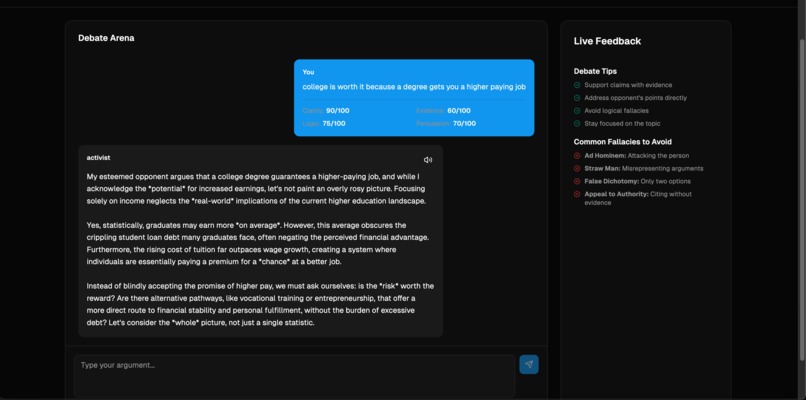 DebateMate – screenshot 7