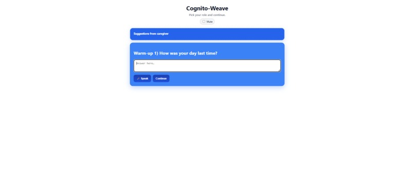 Cognito-Weave – screenshot 1
