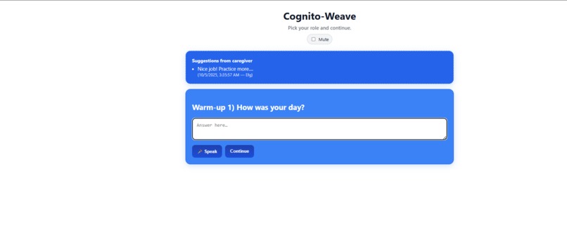 Cognito-Weave – screenshot 4