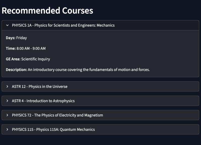 Course Match – screenshot 3