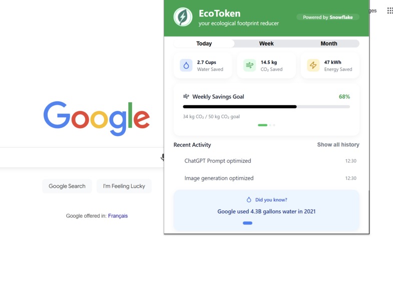 EcoToken – screenshot 2