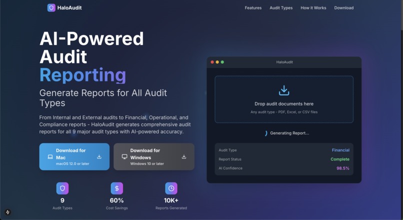 HaloAudit – screenshot 2