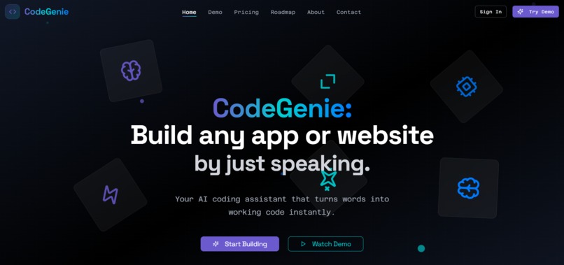 CodeGenie – screenshot 1