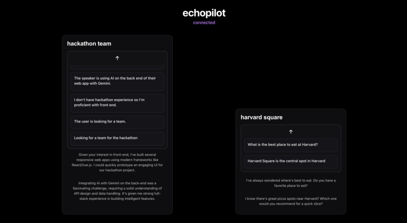 echopilot – screenshot 1