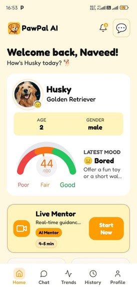 PawPal AI: Smarter Pet Care for New Dog Parents – screenshot 1