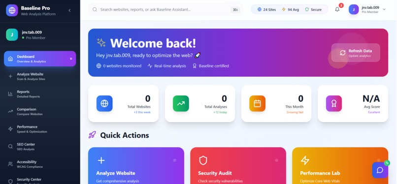 WebBaseline Pro – screenshot 3