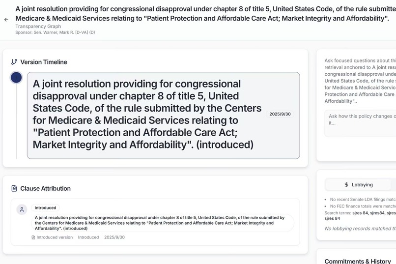 Poliscope – screenshot 3