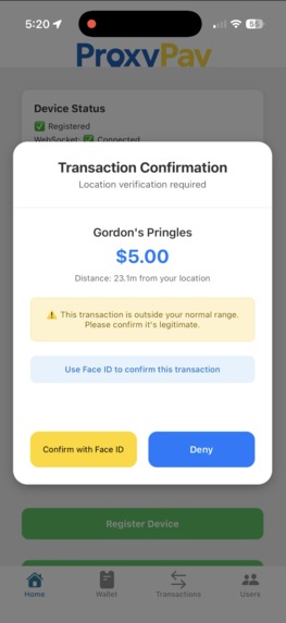 ProxyPay – screenshot 4