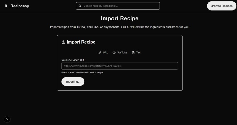 Recipeasy – screenshot 2