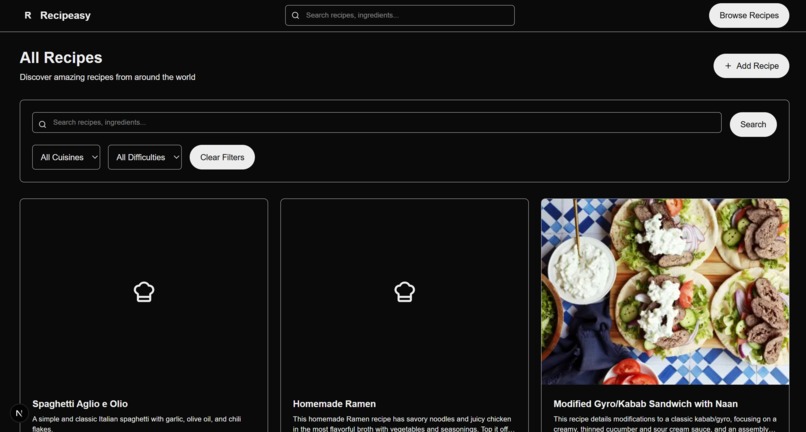 Recipeasy – screenshot 4