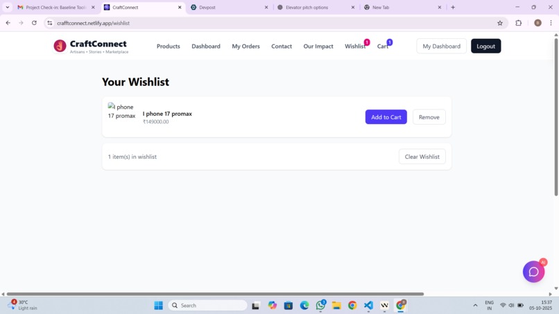 Craft Connect  – screenshot 2