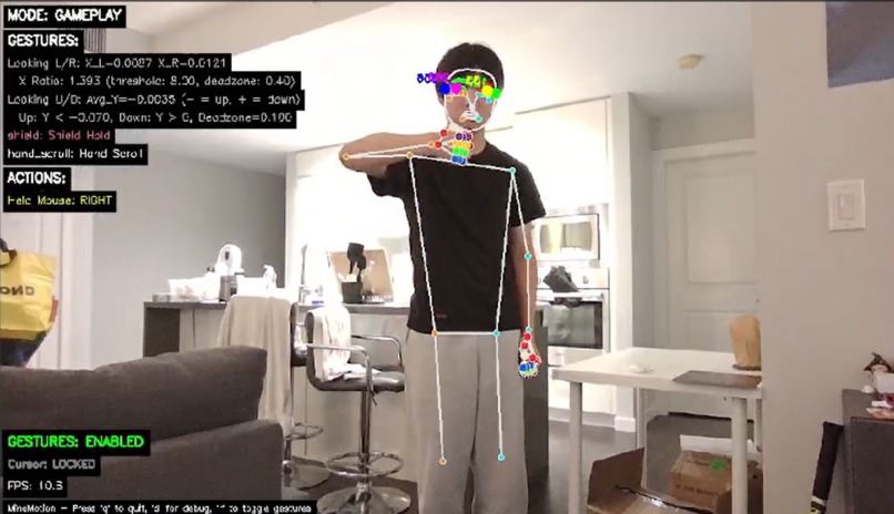 Mango - Full-Body Gesture Control for Any Game – screenshot 2