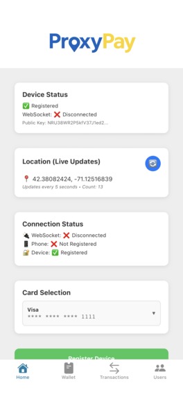 ProxyPay – screenshot 2