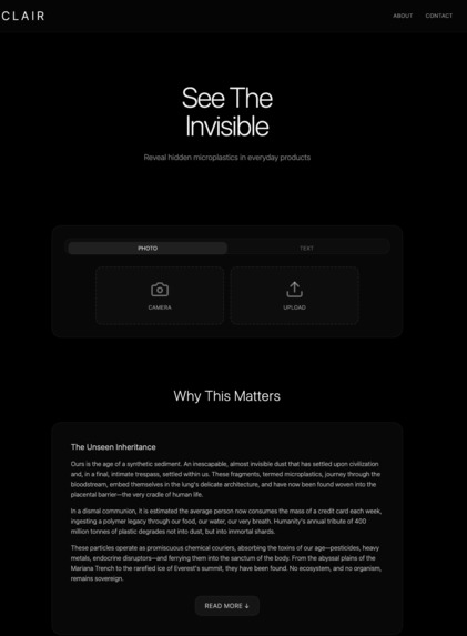 CLAIR – screenshot 2