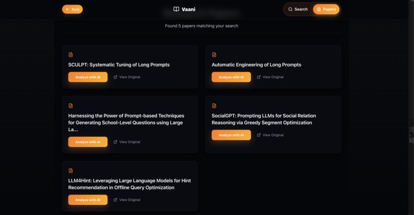 Vaani – screenshot 1