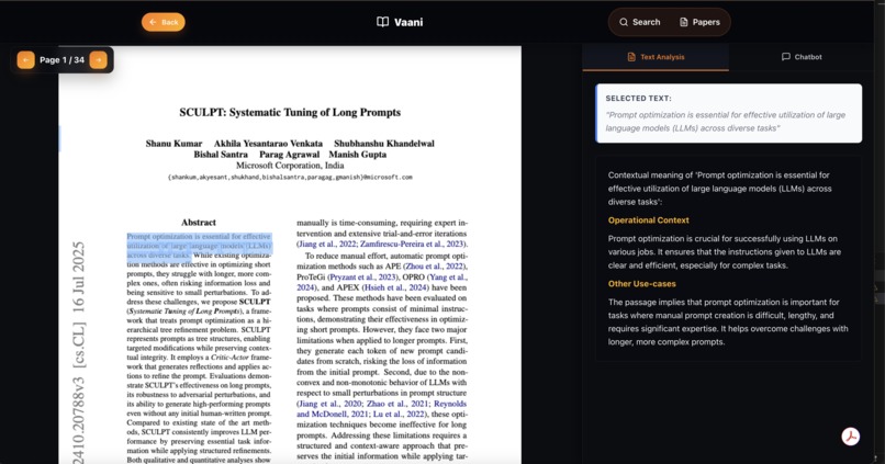 Vaani – screenshot 3