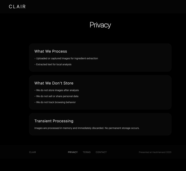 CLAIR – screenshot 7