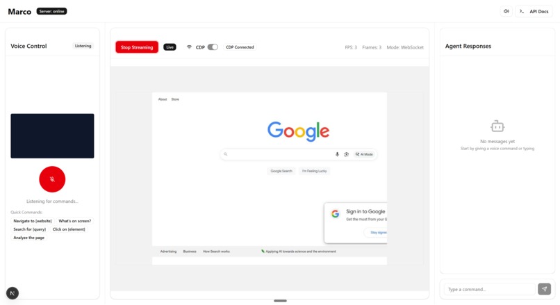 Marco – screenshot 1