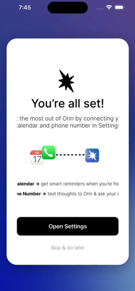 Orin – screenshot 2