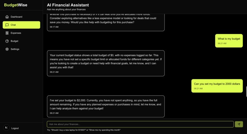 BudgetWise – screenshot 1