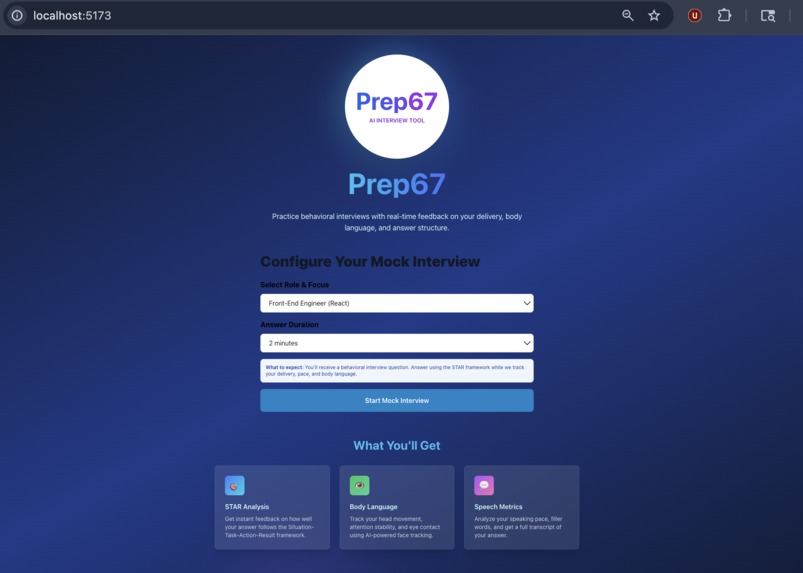 Prep67 – screenshot 1