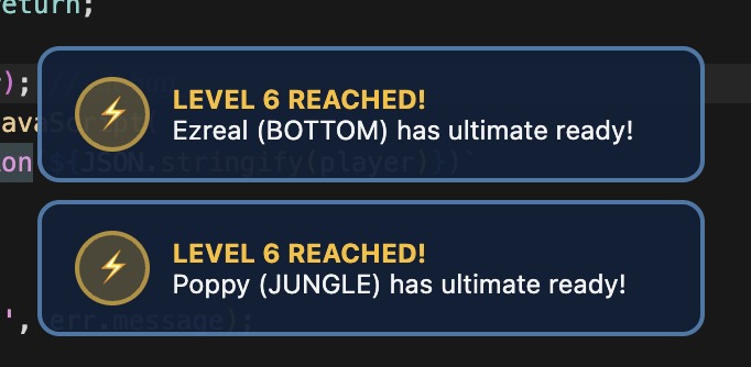 League of Legends Opponent Level Tracker – screenshot 1
