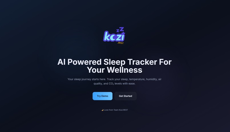 kozi.REST - AI Powered Sleep Tracking Device – screenshot 1