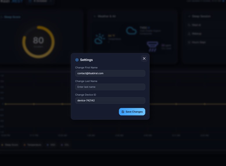 kozi.REST - AI Powered Sleep Tracking Device – screenshot 3