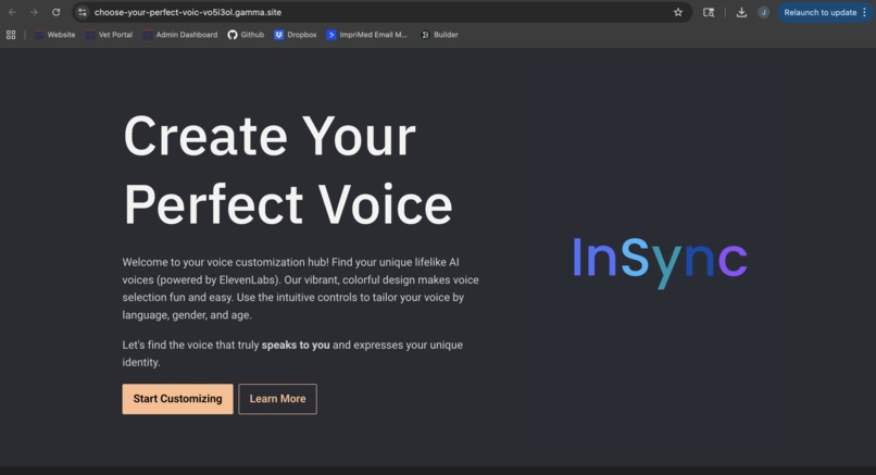 InSync – screenshot 1