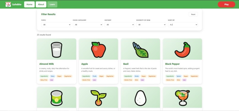 SafeBite – screenshot 3