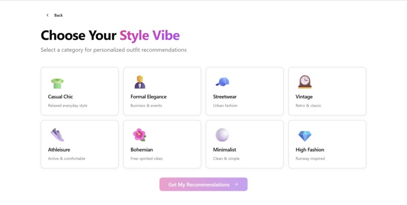 VYBE – screenshot 3