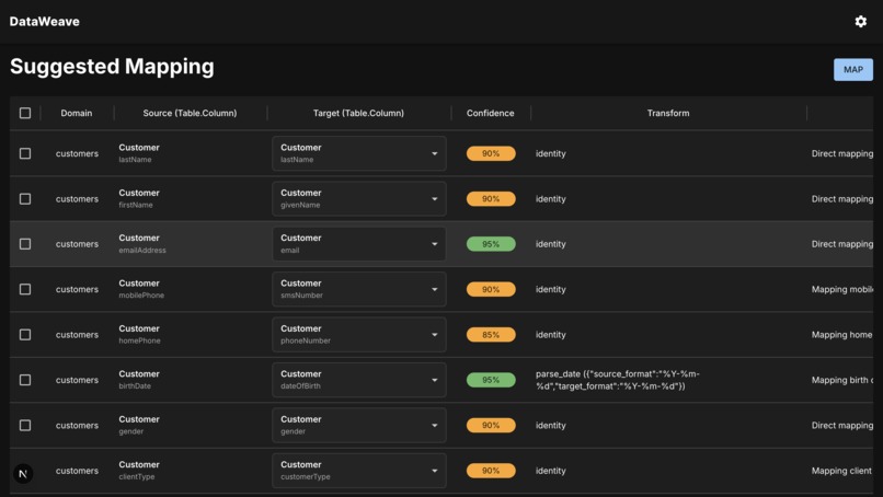 DataWeave – screenshot 3