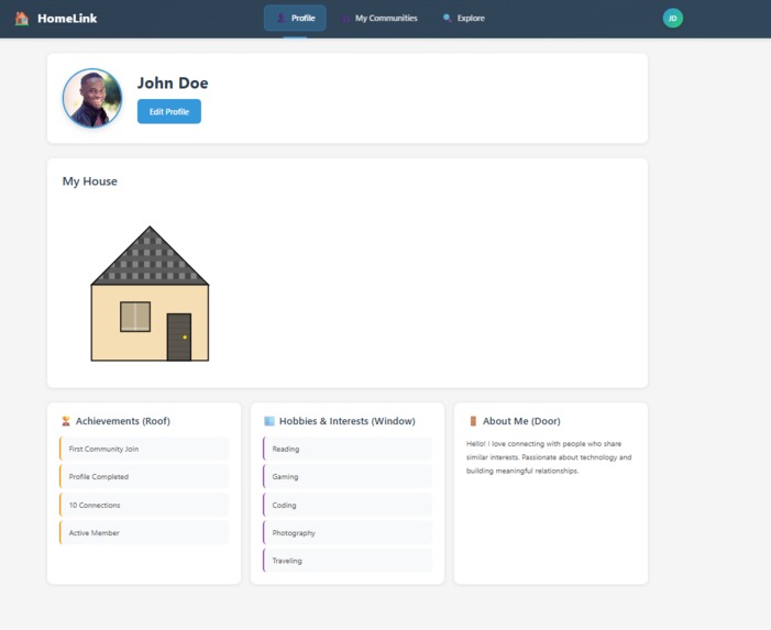 HomeLink – screenshot 1