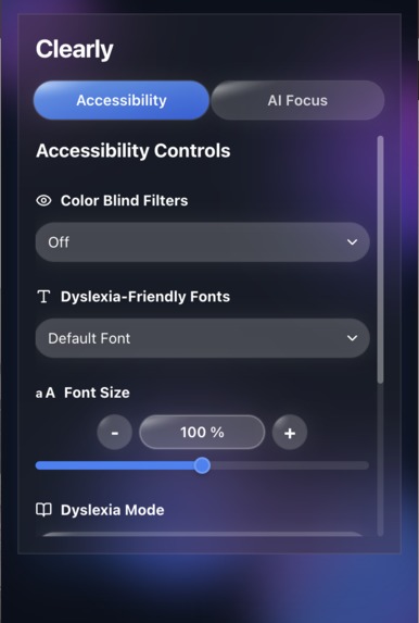 Clearly  – screenshot 1