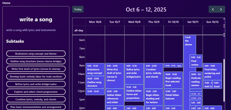 Planit.space – screenshot 3