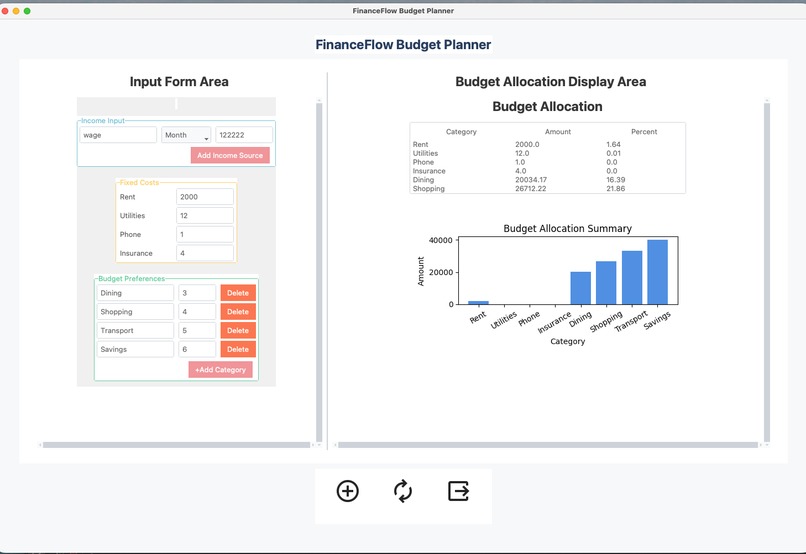 FinanceFlow – screenshot 1