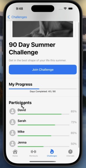 GymTracker – screenshot 2