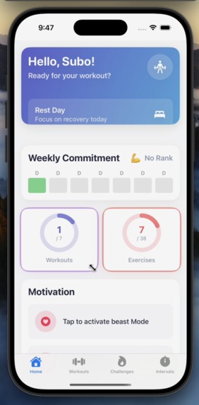 GymTracker – screenshot 4