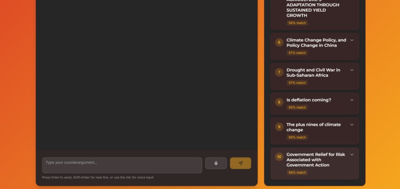 DebateCraft – screenshot 3