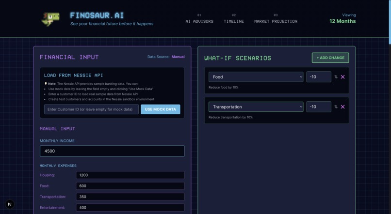 Finosaur.ai – screenshot 2