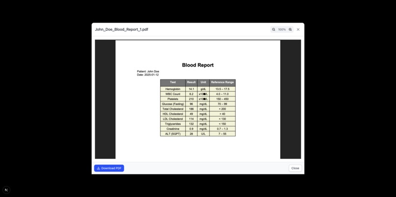 HealthAlzer – screenshot 2