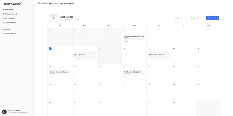 HealthAlzer – screenshot 3